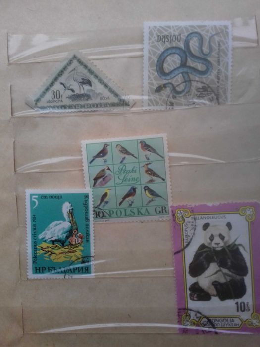 Коллекция марок на разные темы