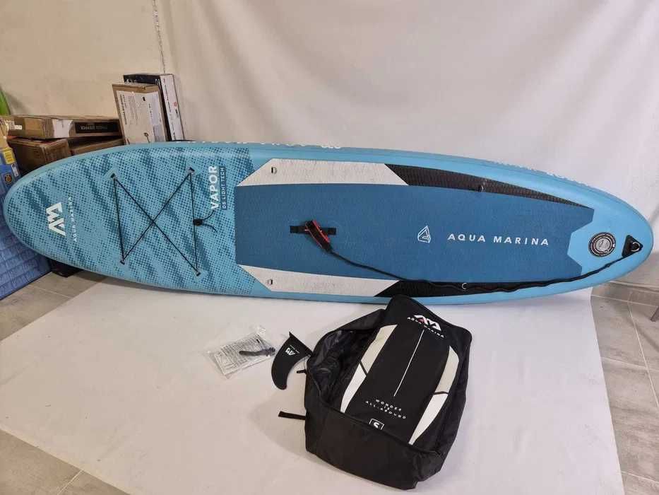 Deska SUP AQUA MARINA VAPOR 10'4 paddleboard zestaw + wiosło kajakowe