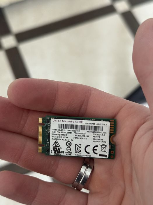Накопичувач  ssd 256гб