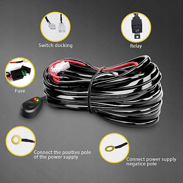 Reflektor Halogen Led Lampa Robocza Ledbar Rigidon 396W 28" Offroad 12