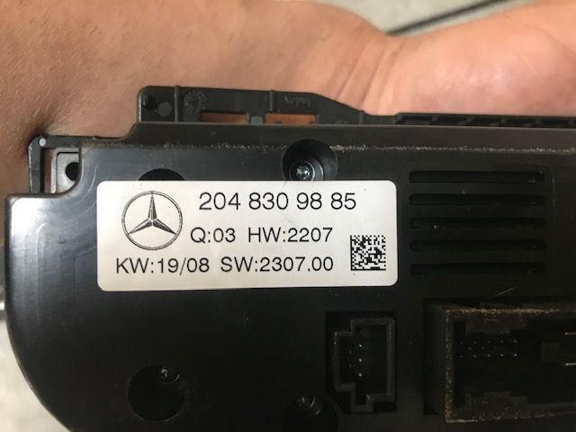 Comando de sofagem Mercedes C220 Cdi W204 A