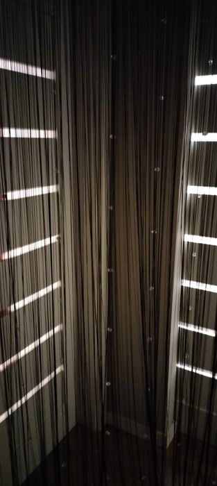 Glamour firanka  z diamencikami