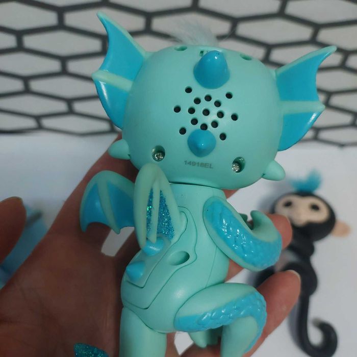 Слоник, дракон мавпочка на палець інтерактивні, оригінал,  WowWee.