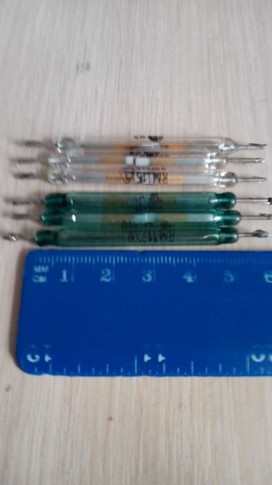 Японський геркон  КЄМ-1, ток 3-4А, группа -А.  5шт по 50грн