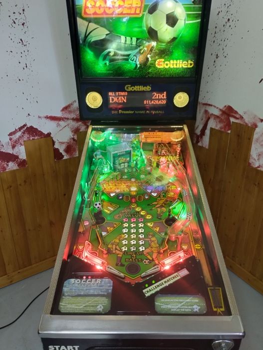Flipper Pinball World Challenge Soccer