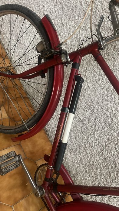Bicicleta pasteleira homem