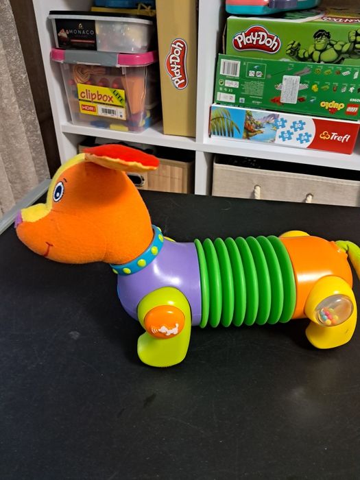 Развивающая игрушка музыкальная собачка "Догони меня"