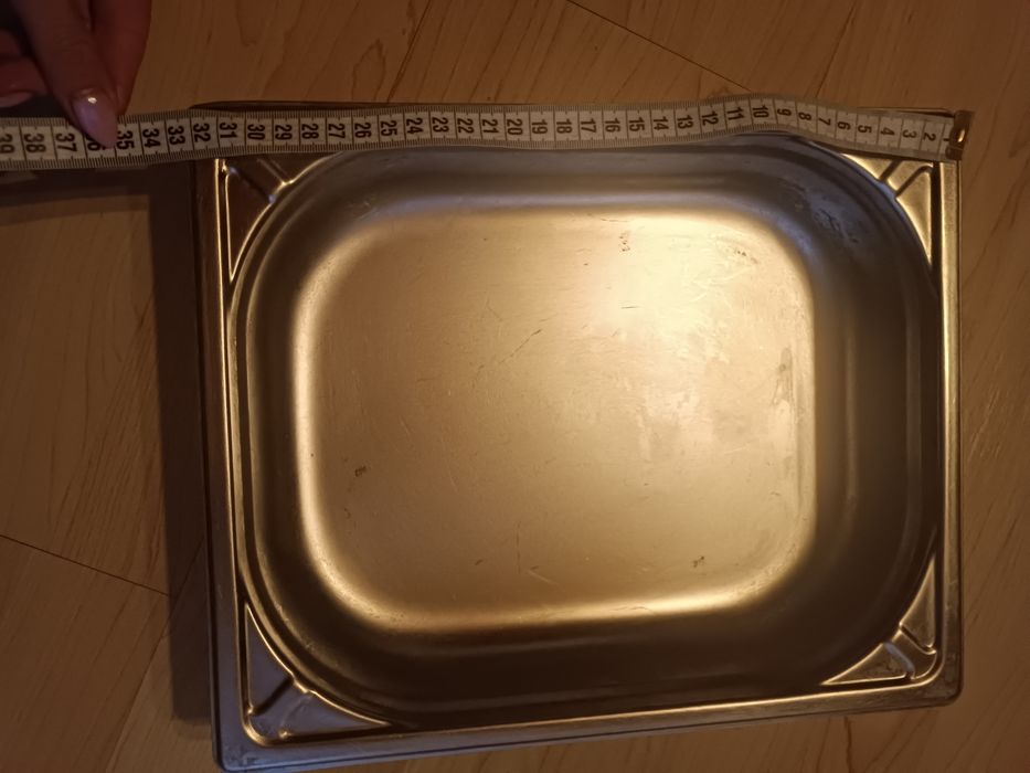 Pojemnik Horeca stal nierdzewna 26x33cm gł.6,5cm