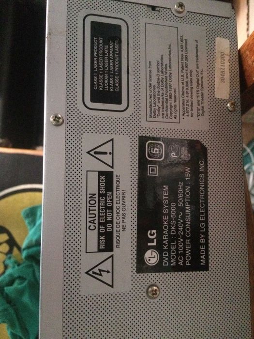 DVD програвач з караоке LG DKS-5000