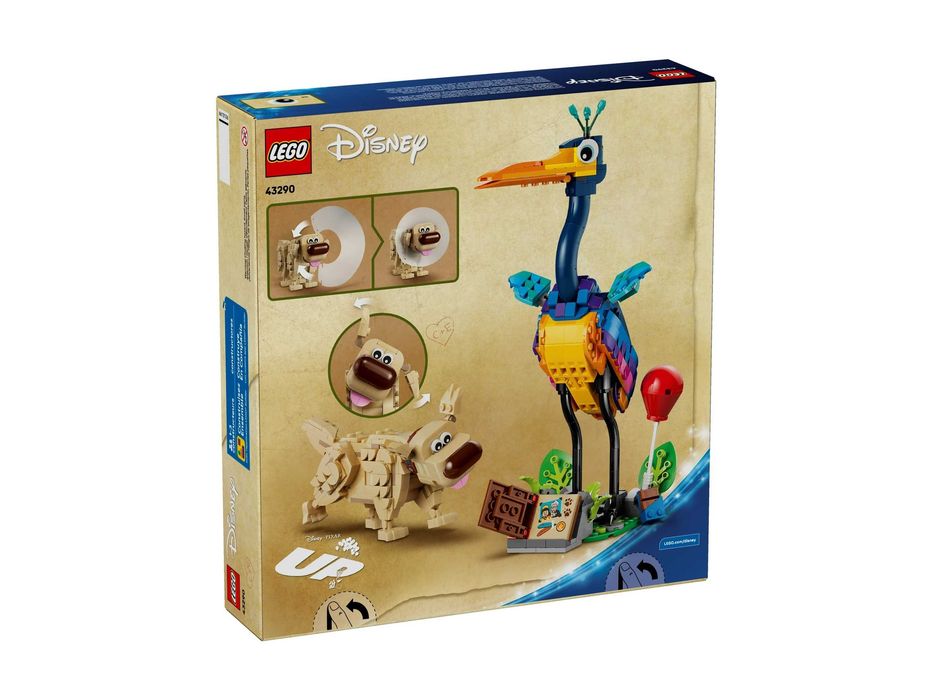 LEGO 43290 Kevin & Dug (Disney UP), новий набір, 628 деталей