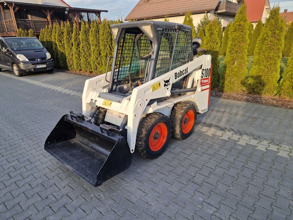 Miniladowarka ladowarka BOBCAT S100 .3300 MTH 2014  bardzo ładny stan