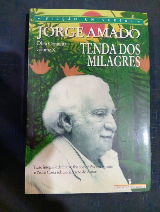 Jorge Amado- Tenda  dos milagres -