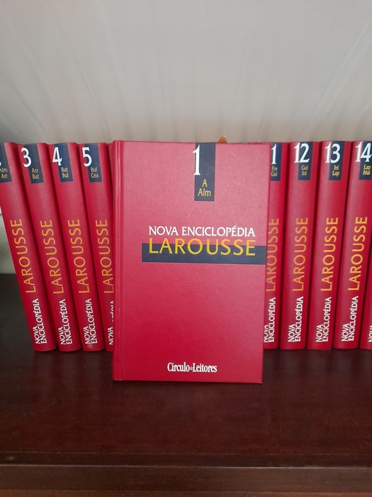 Conjunto 22 livros enciclopédia