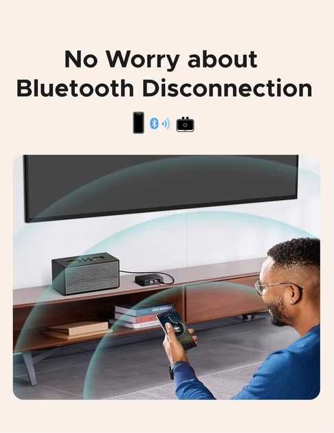 Приймач Bluetooth 6.0 Ugreen BT505