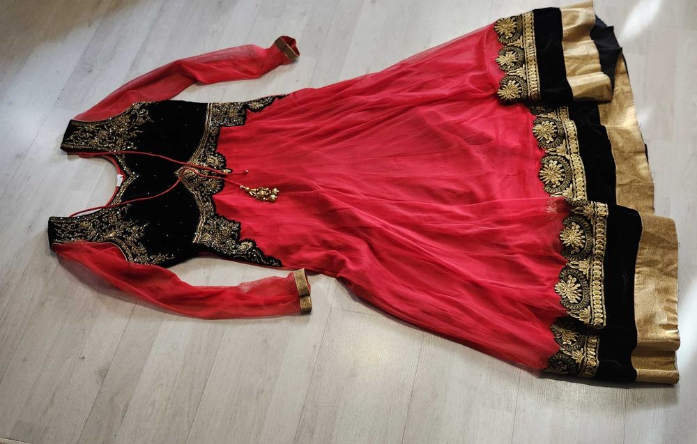 strój hinduska hinduski dama dworu królowa królewna XL 1106