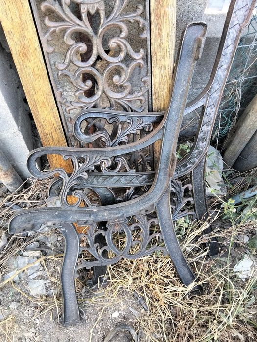 Banco de jardim ferro fundido