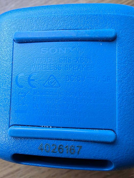 Głośnik mobilny, wodoodporny SONY SRS-XB01