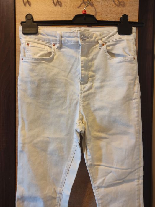 Spodnie jeansowe damskie skiny r.14 (XL-42)