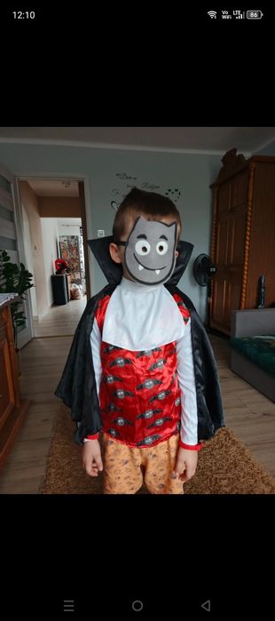 Strój przebranie Drakula