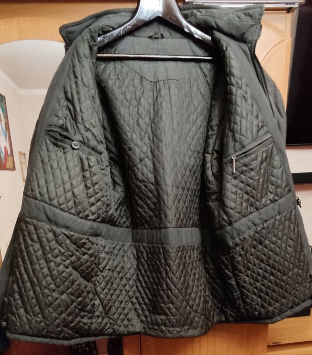 Куртка зимняя мужская стёганая, тёплая б/у в ОТЛИЧНОМ состоянии. Р. 58