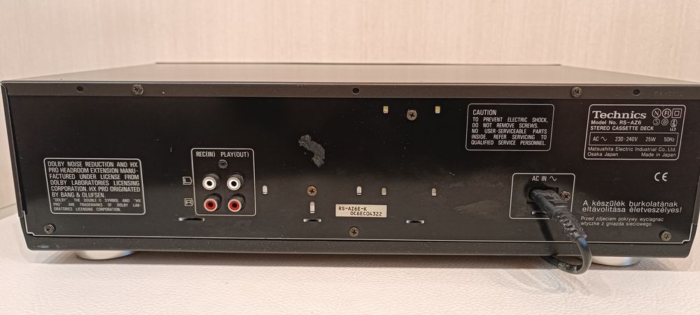Technics   RS-AZ6