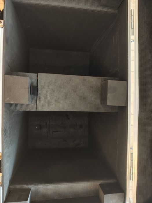 Flight Case skrzynia transportowa 62x34x51 cm na kółkach