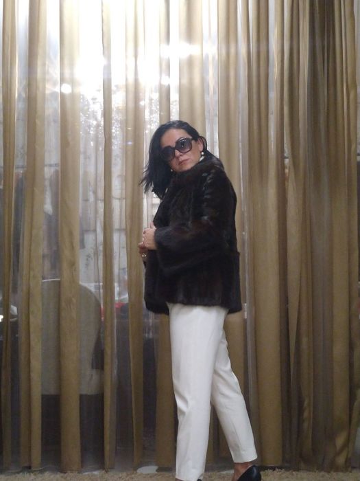 Exclusivo Casaco em pêlo autêntico de Vison