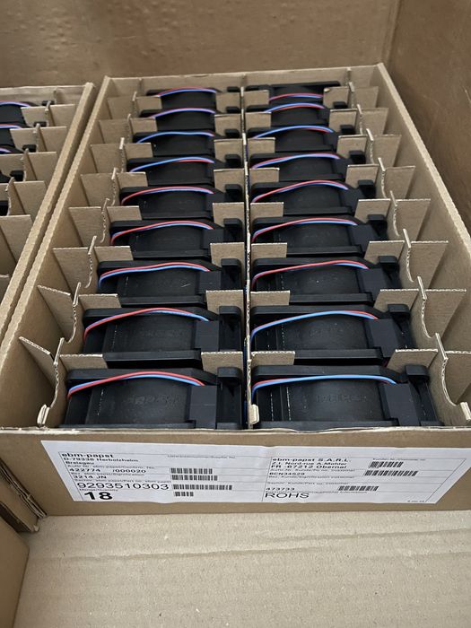 Кулеры вентилятор для майнинга фермы сервера ebmpapst