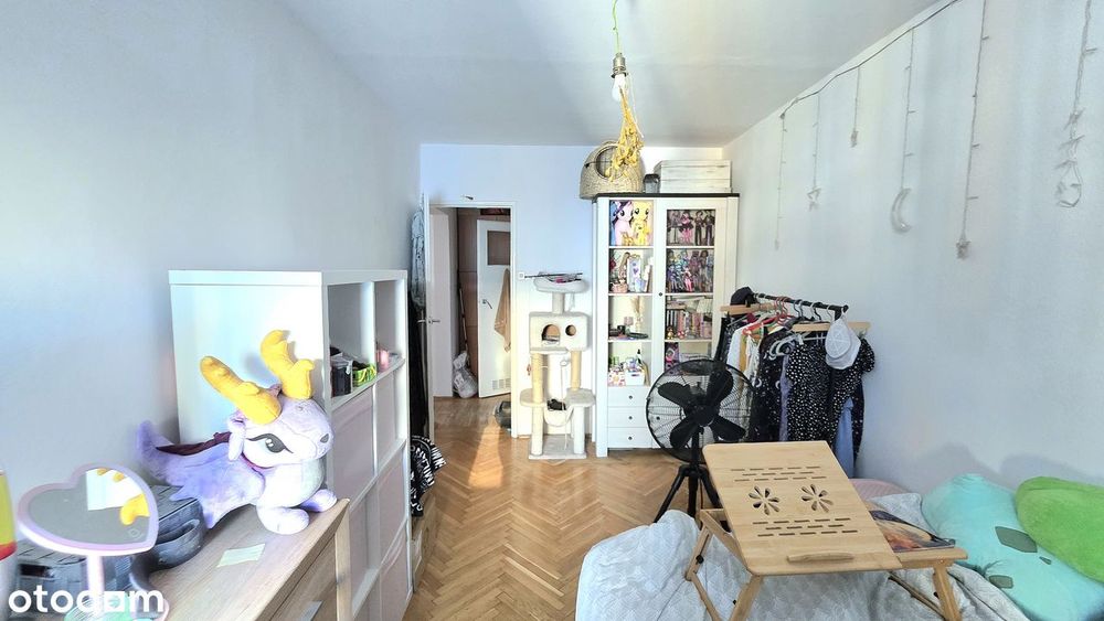 3 pokoje, oddzielna jasna kuchnia, balkon, piwnica na Mokotowie