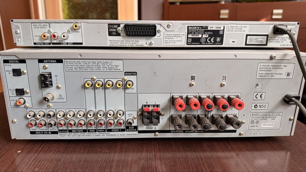 Amplituner i CD SONY