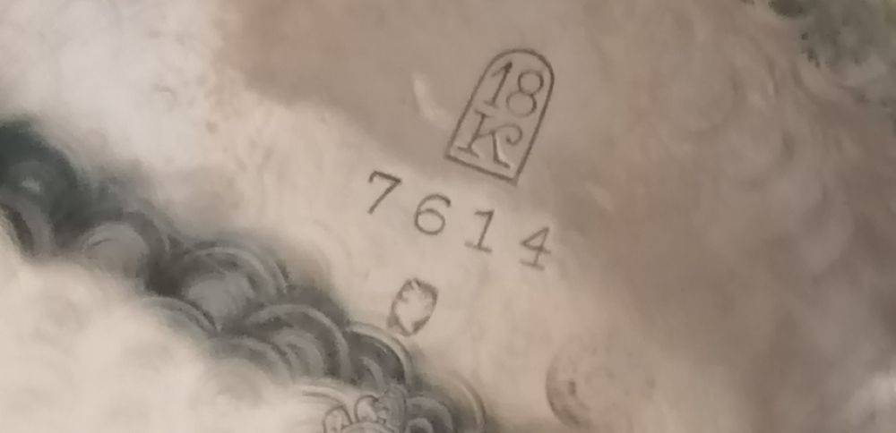 Relógio antigo bolso Movado 18k