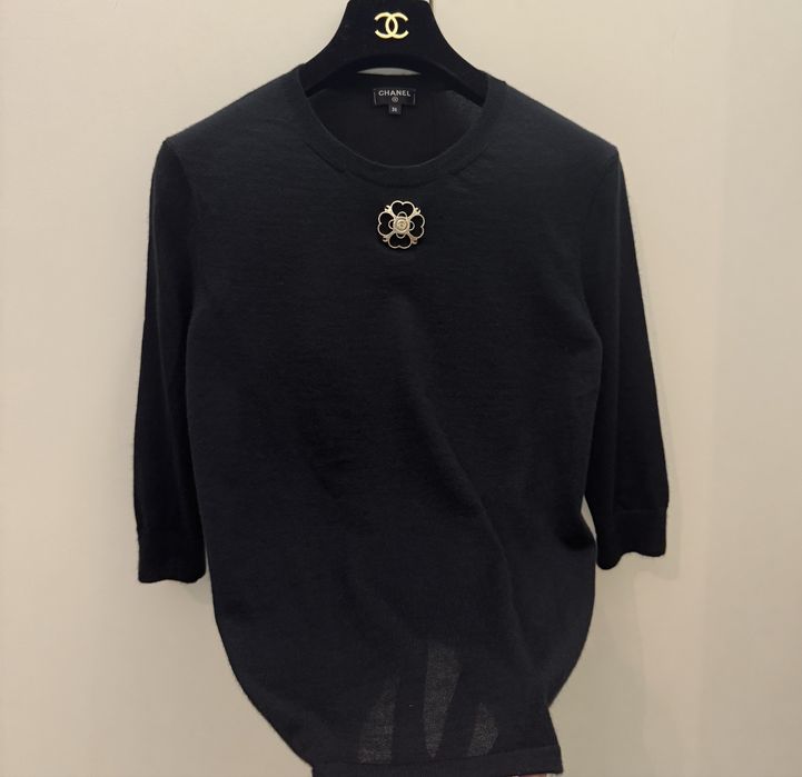 Chanel кофта свитер Оригинал!Hermes Loro Piana Gucci