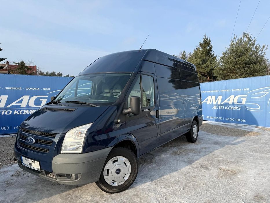 Fiat TRANSIT  Pierwszy Właściciel*Książki*Hak*Radio*Klima*Gwarancja w cenie*