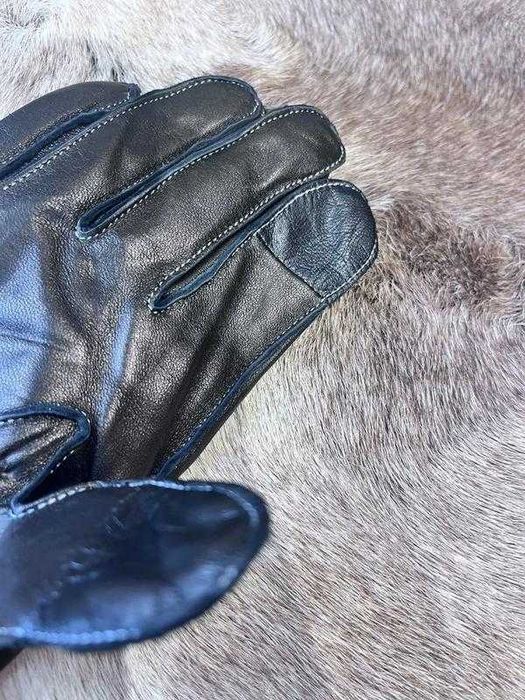 Шкіряні чоловічі рукавиці calvin klein нові m-l