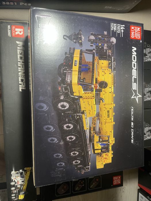 Конструктор Mould King 17073 Мобільний кран LTM 1110 на радіокеруванні || Автокран на пульту || 3218 деталей