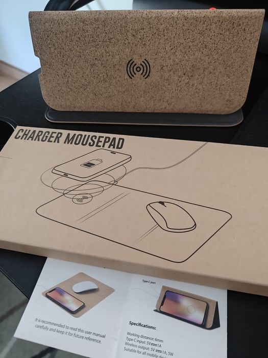 Wireless charger + mouse pad64354161025795123