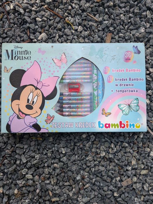 Kredki Bambino Myszka Minnie nowe 36 kolorów