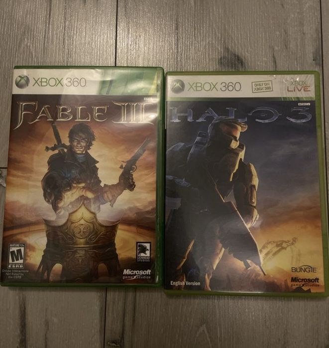 Xbox 360, pad i gry + dodatkowy dysk