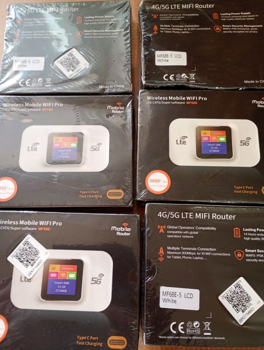 Мобильный портативный модем WIFI роутер 4/5G LTE с аккумулятором 3000 mAh