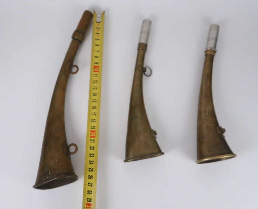 Cornetas de caça antigas, CADA