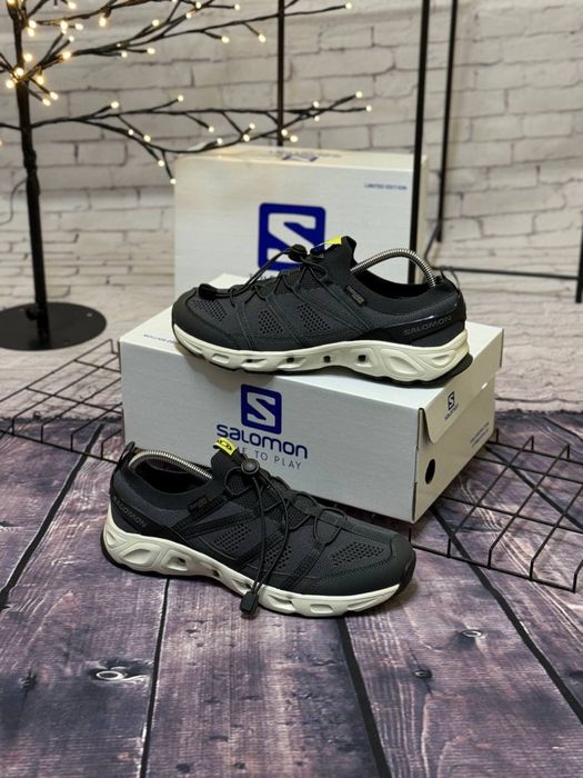 ТОП! Кросівки Salomon Breezer Vent TT, сірі 41 42 43 44 45