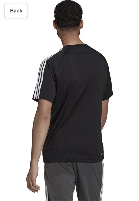 Спортивная футболка adidas climacool 3 stripes р.s/m