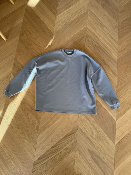 Bluza ZARA rozmiar S szara grafitowa niebieska