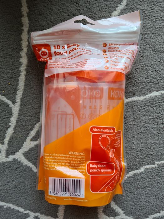 Conjunto de pacotes reutilizáveis de bebé tipo Squeeze64170786065538123