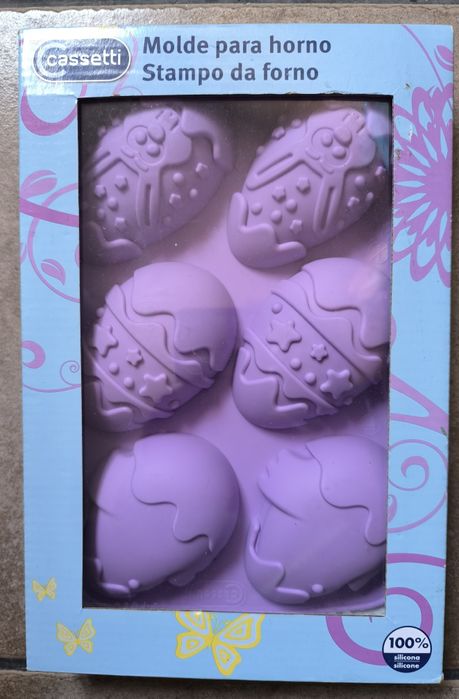 Moldes de silicone - Ovo
