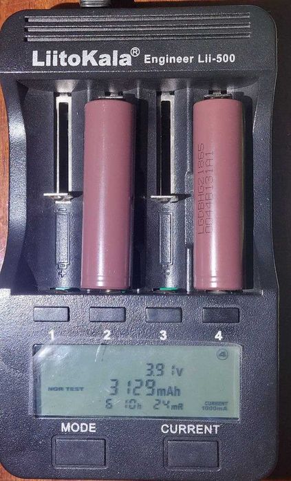 Аккумулятор LG HG2 18650 2800-3000 mAh 30A Li-ion