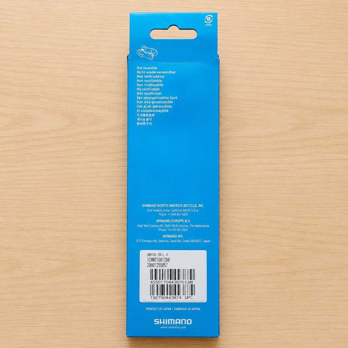 Corrente Shimano SLX CN-M7100 12s Quick-Link 126 Elos