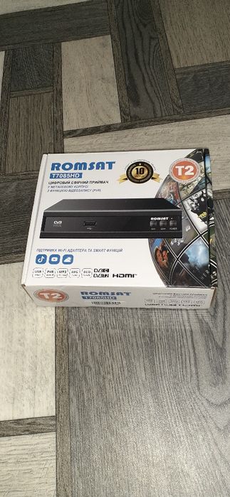 ТВ приставка Т2 Romsat T7085HD