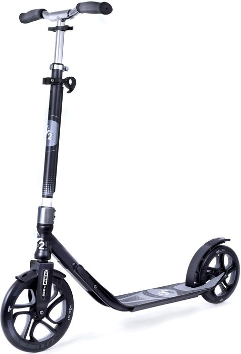 Hulajnoga rekreacyjna aluminiowa • Duże koła 250 mm • Składana