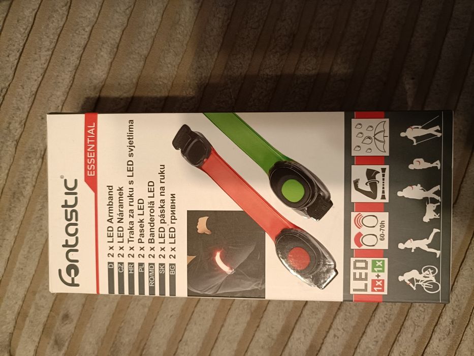 Opaski led sportowe nowe